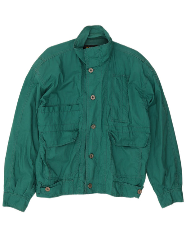 POP 84 Mens Utility Jacket UK 38 Medium Green Cotton