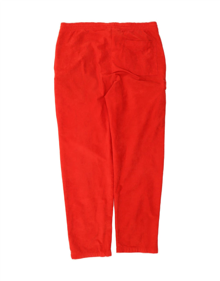 GREAT ESCAPES Mens Cargo Tracksuit Trousers Large Red Vintage Great Escapes and Second-Hand Great Escapes from Messina Hembry 