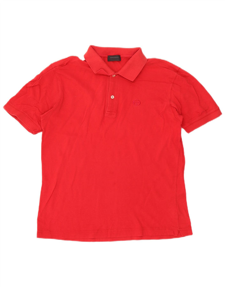 Sergio Tacchini Polo Homme Rouge Moyen Coton