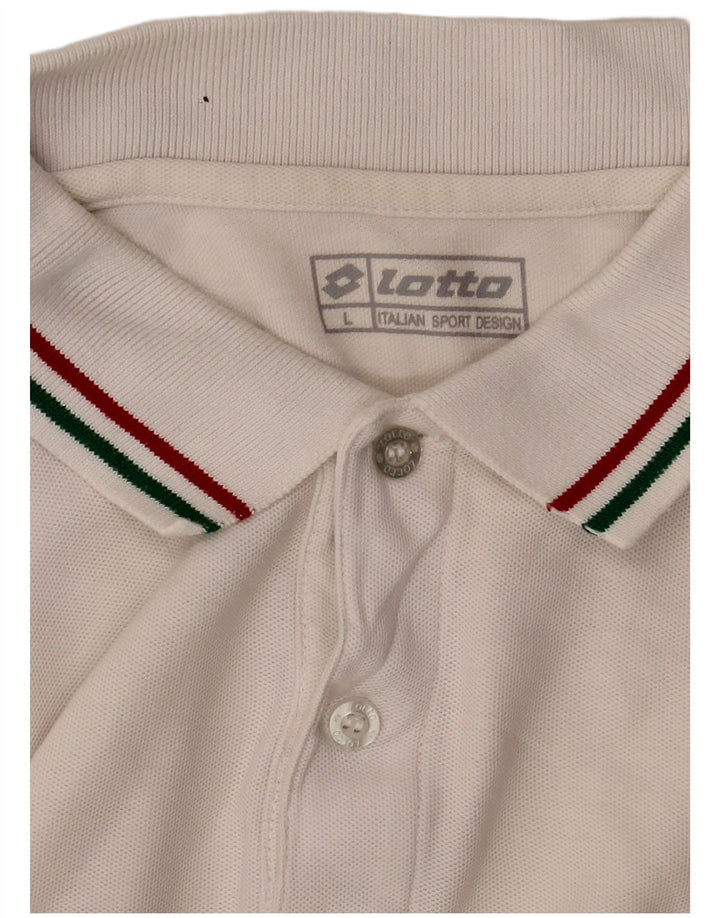 Lotto Herre Polo Shirt Stor Hvid
