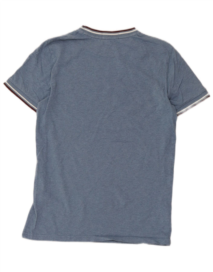 Fred Perry Camiseta Hombre Top Small Azul Algodón