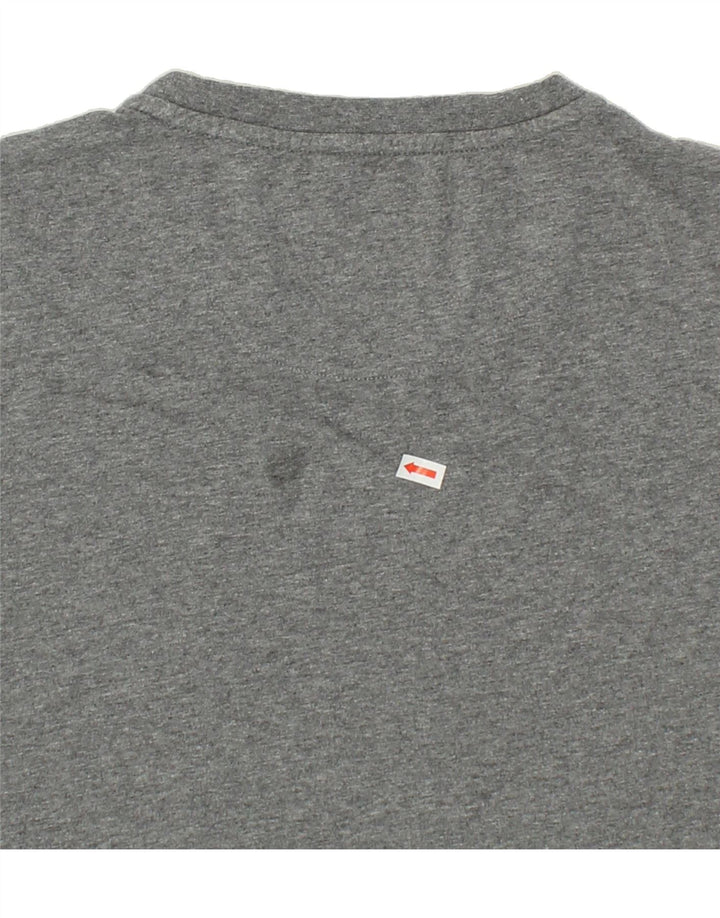 LYLE & SCOTT Mens T-Shirt Top XL Grey Cotton Vintage Lyle & Scott and Second-Hand Lyle & Scott from Messina Hembry 