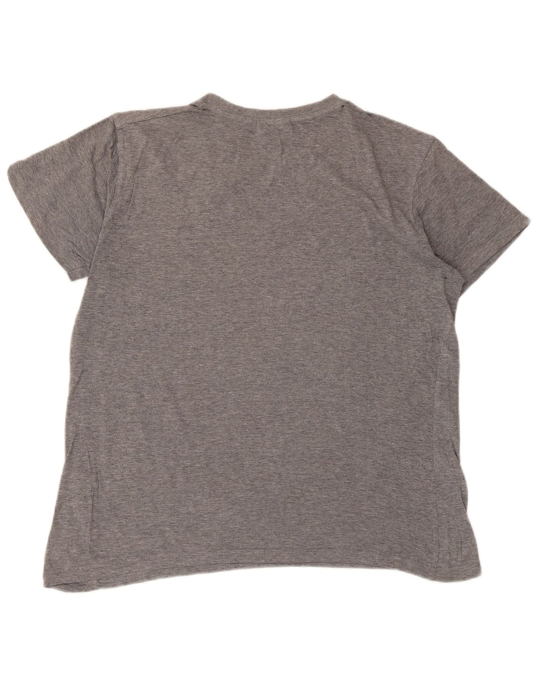 Fila Mens Graphic T-Shirt Top Medium Grey Flecked