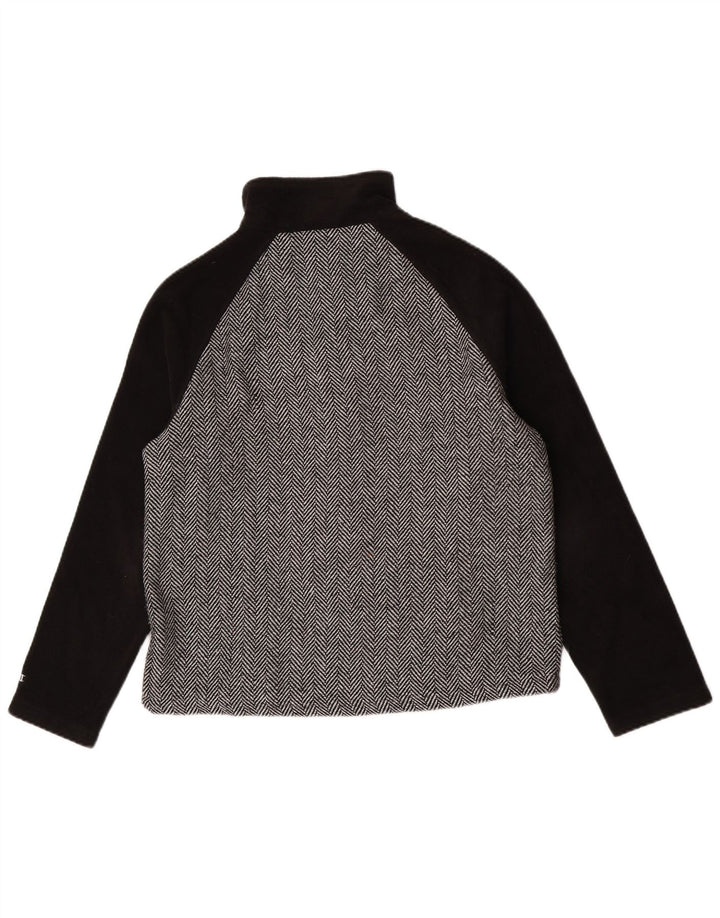 Champion Chaqueta Bomber para Mujer UK 40 XL Black Herringbone