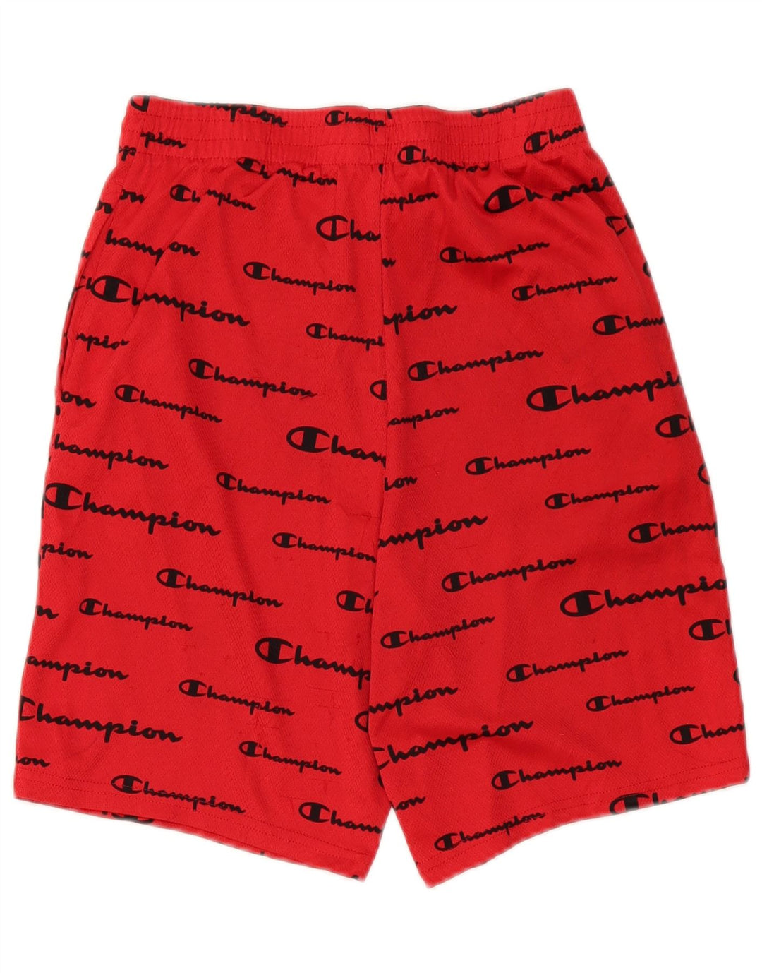 Champion Sportshorts mit Grafik für Jungen, 15–16 Jahre, rotes Polyester
