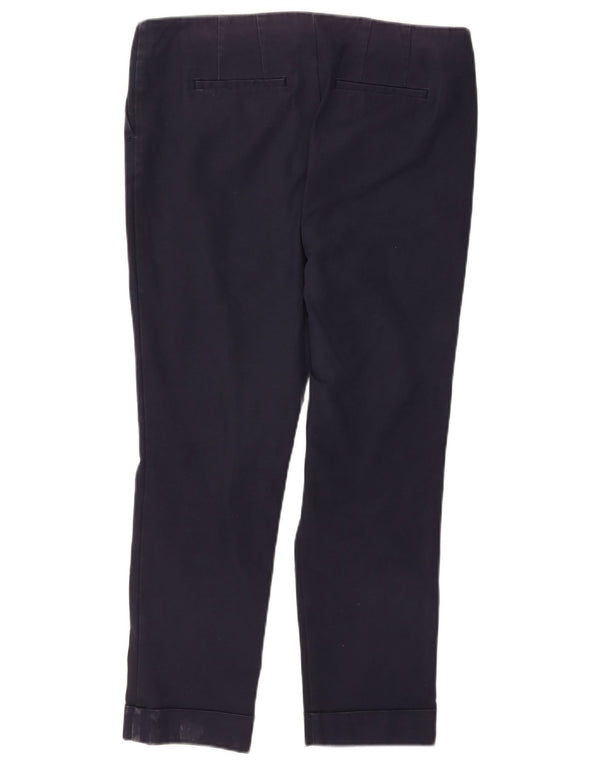 Boden Skinny-Cropped-Hose für Damen, UK-Größe 44, Größe L W34 L25, Marineblau, Baumwolle