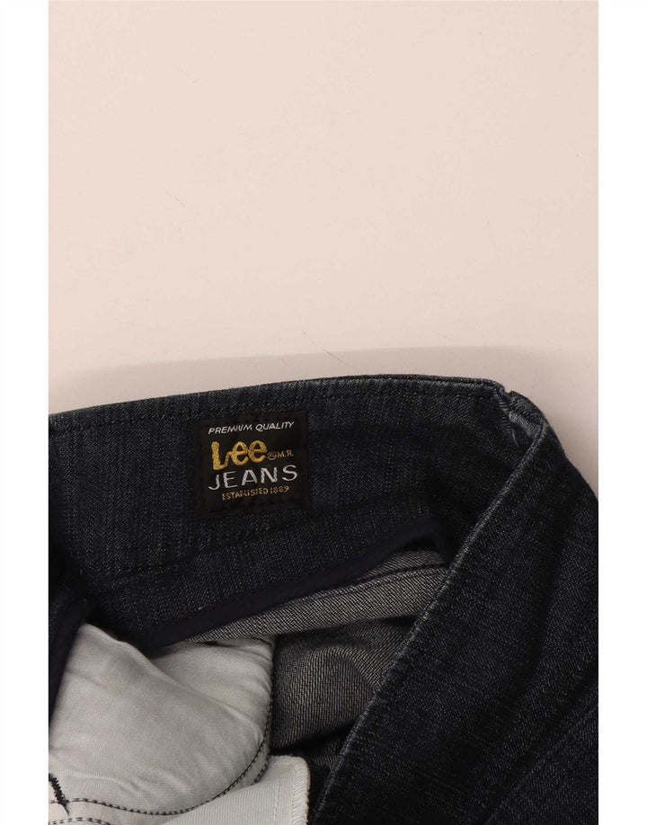 Lee Jean Court Femme W28 L24 Bleu Marine