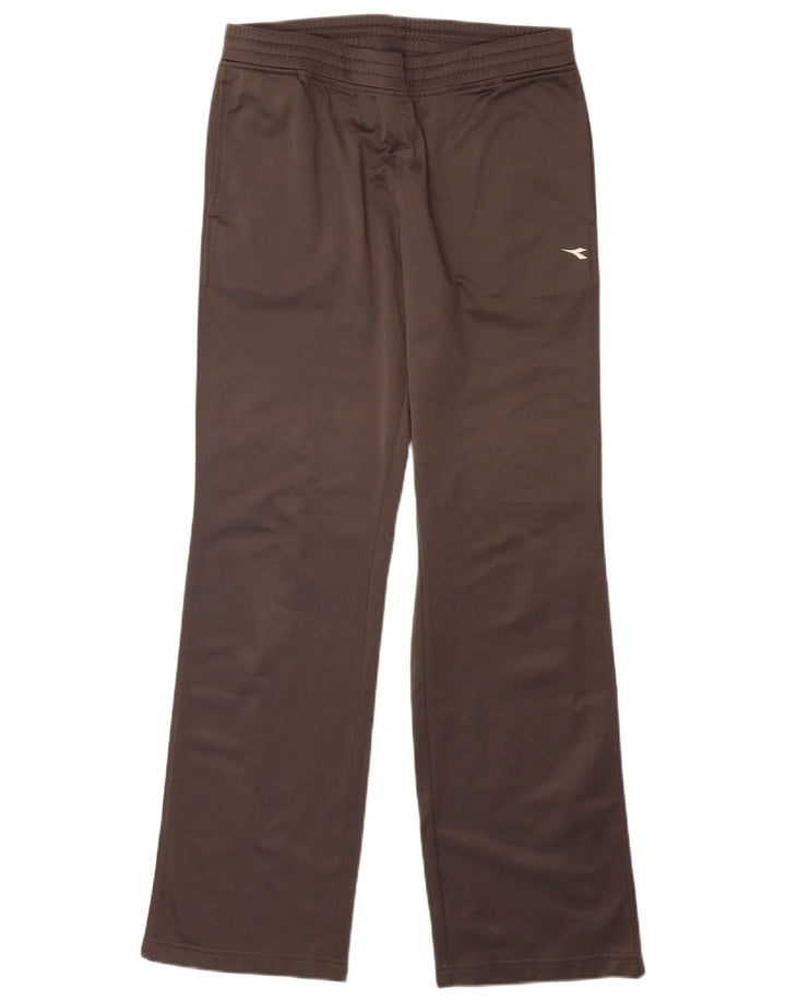 Pantaloni da tuta da donna DIADORA UK 12 Poliestere grigio medio