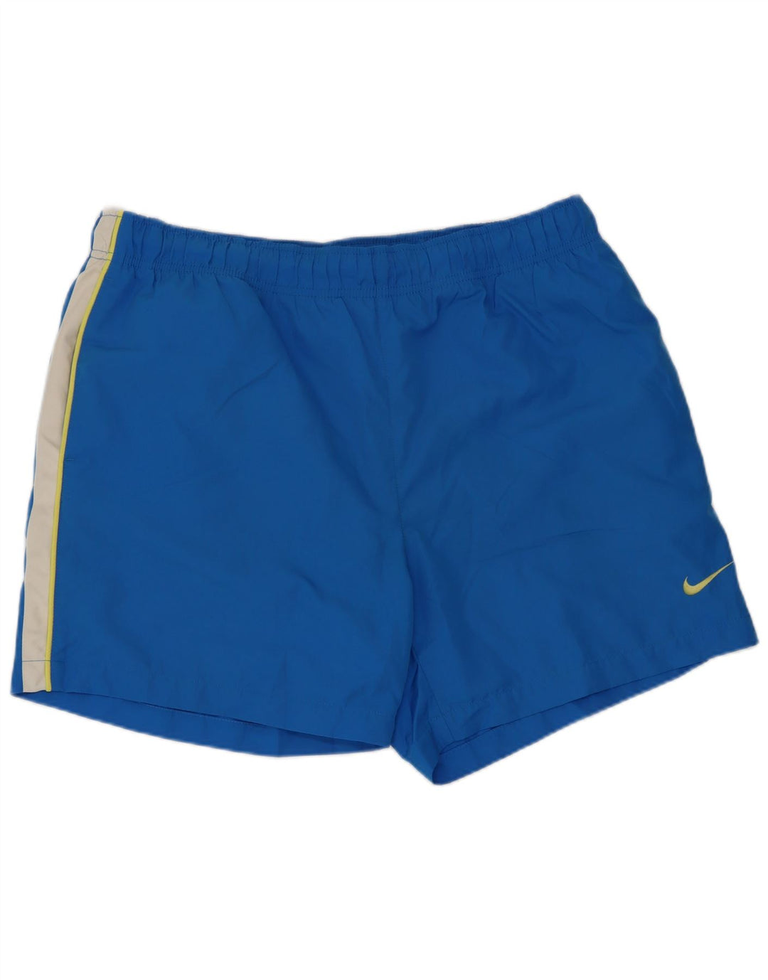 Pantaloncini da bagno da uomo Nike Large blu in poliestere color block