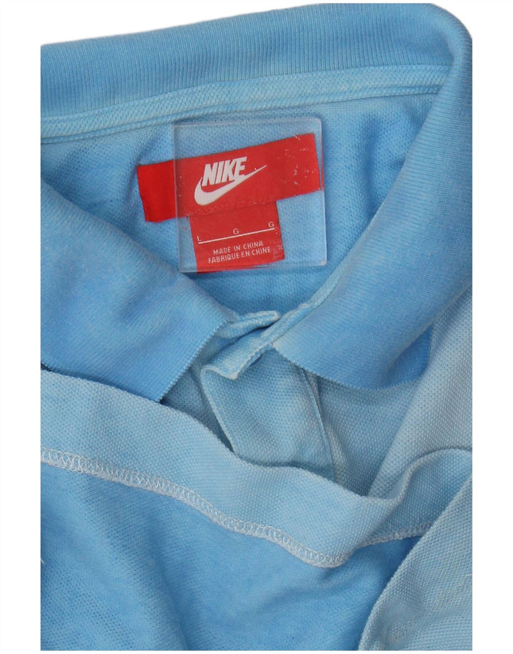 Nike Polo skjorte til mænd, stor blå