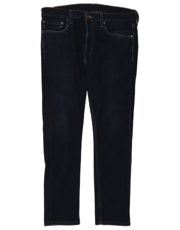 Levi's Mens 510 Skinny Jeans W34 L30 Navy Blue Cotton