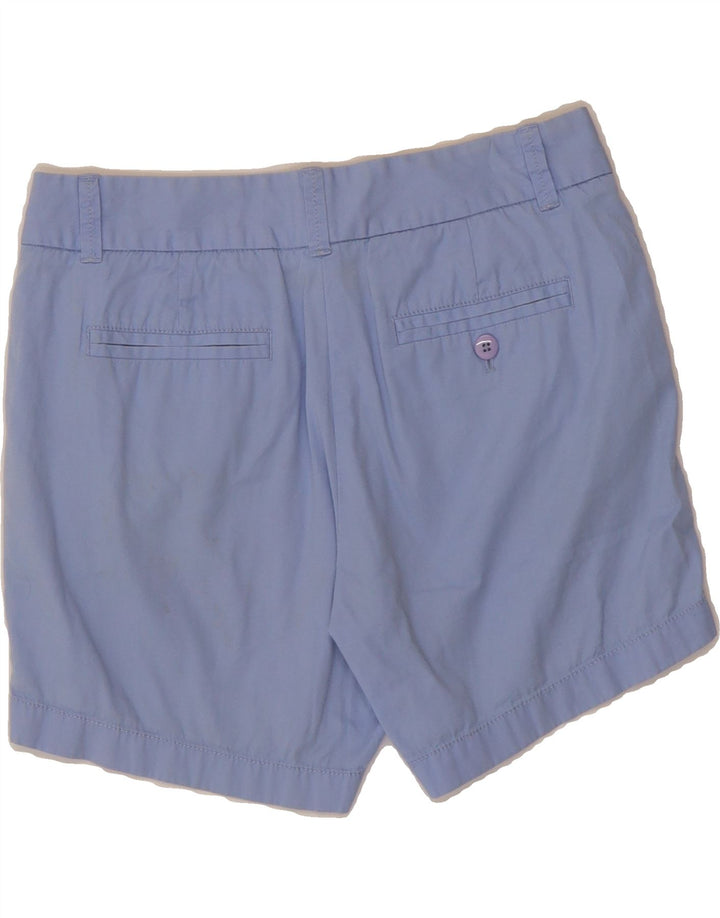 J. CREW Womens Broken In Chino Shorts W30 Medium  Blue Cotton Vintage J. Crew and Second-Hand J. Crew from Messina Hembry 