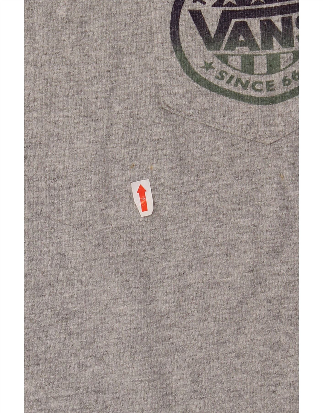 VANS Mens Graphic T-Shirt Top Small Grey Cotton Vintage Vans and Second-Hand Vans from Messina Hembry 