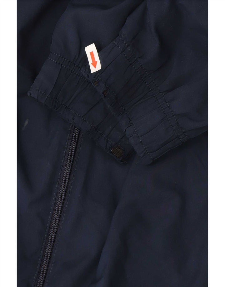 Nike Mens Dri Fit tréningruha felső kabát Közepes sötétkék poliészter