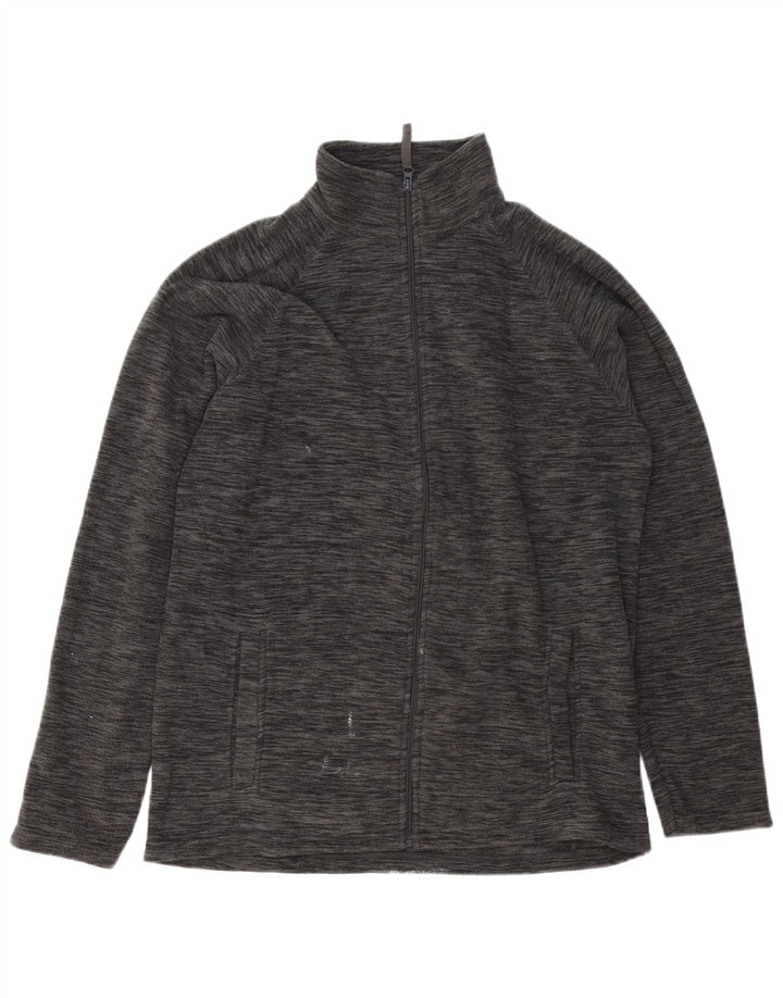 MOUNTAIN WAREHOUSE Mens Fleece Jacket UK 38 Medium Grey Polyester