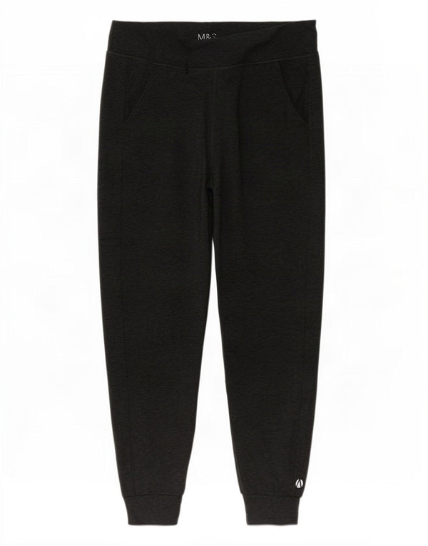 Marks & Spencer Damen-Trainingshose, Jogginghose, Gr. 40, Größe L, Grau gefleckt