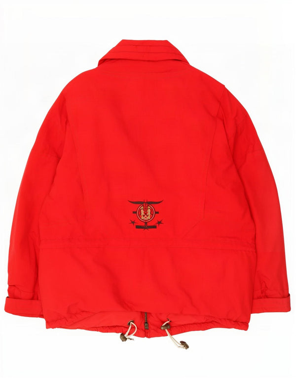 Giacca vintage da uomo IT 54 2XL Rossa in poliammide