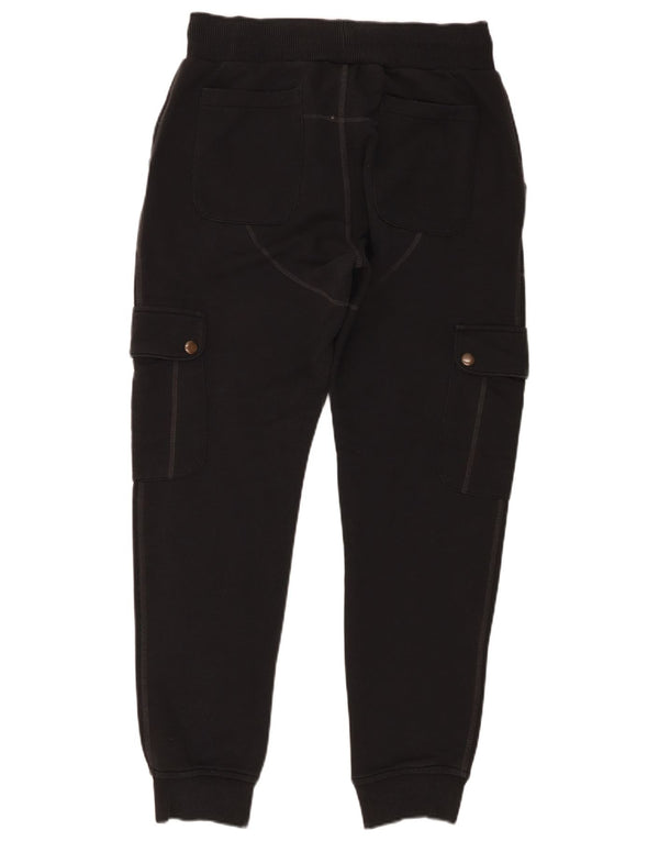 Adidas Ανδρική φόρμα Cargo Παντελόνι Joggers Μικρό μαύρο βαμβακερό