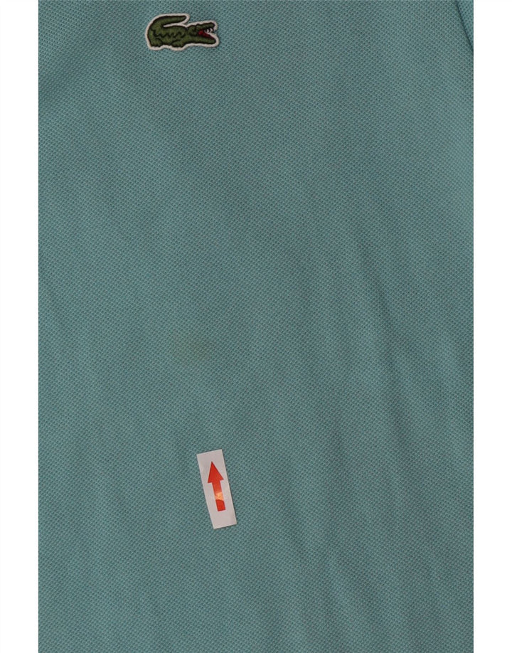 Lacoste Mens Polo Shirt Size 3 Small Turquoise