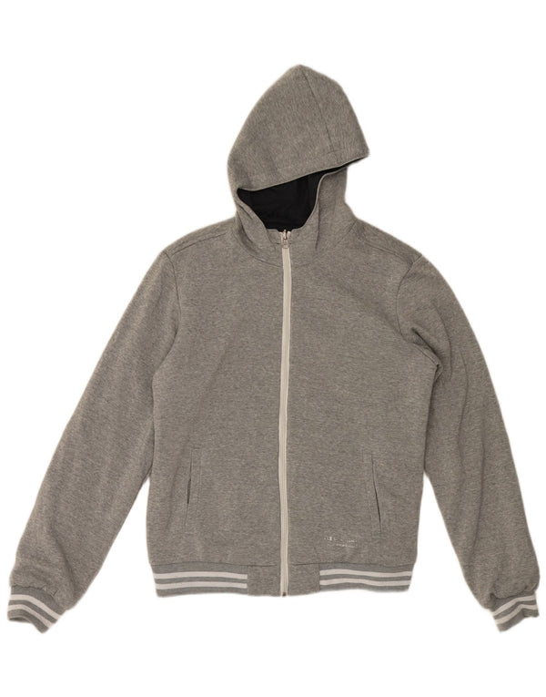Champion Mens Zip Hoodie Sweater XL Grey