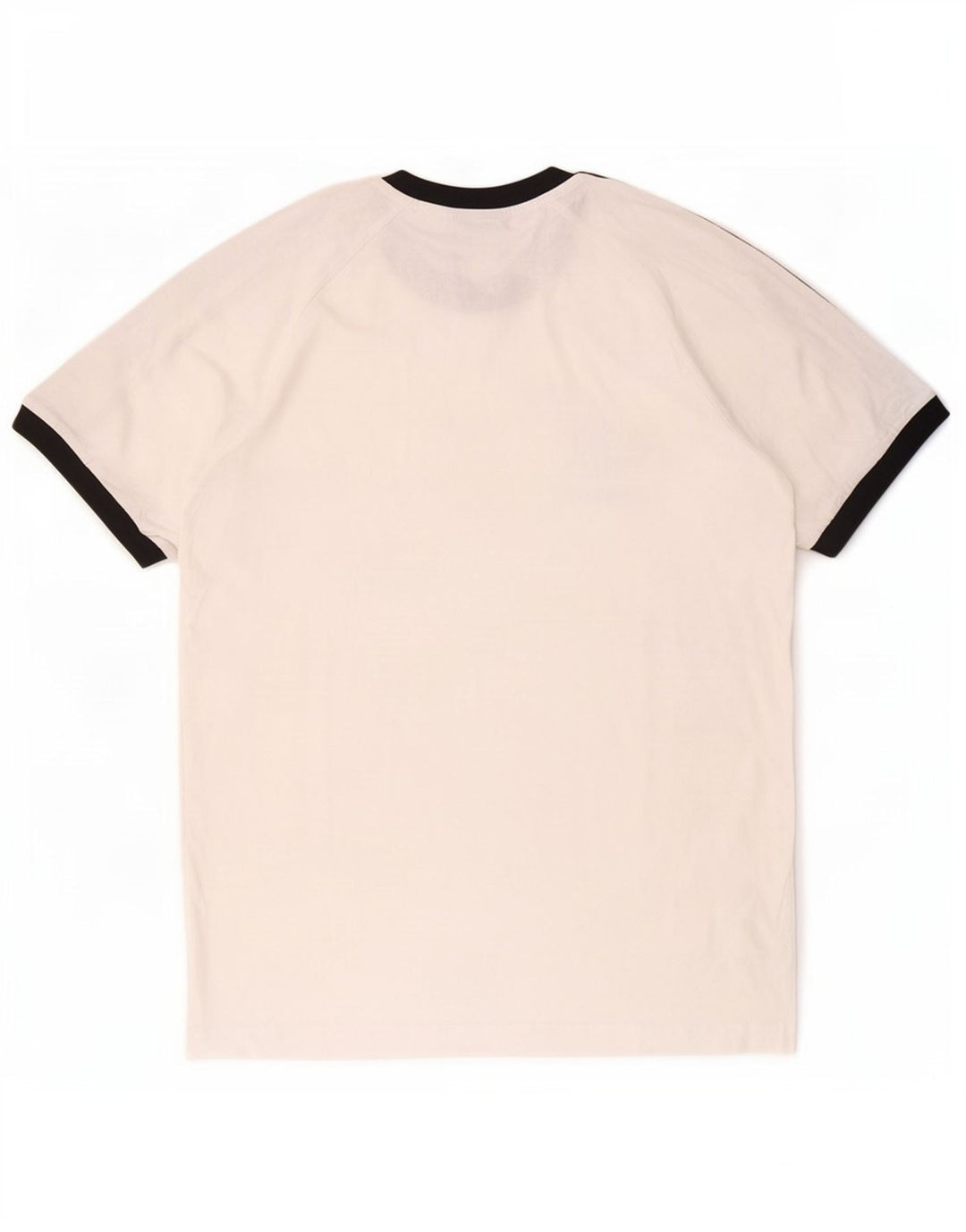 Adidas Mens T-Shirt Top Large White Cotton