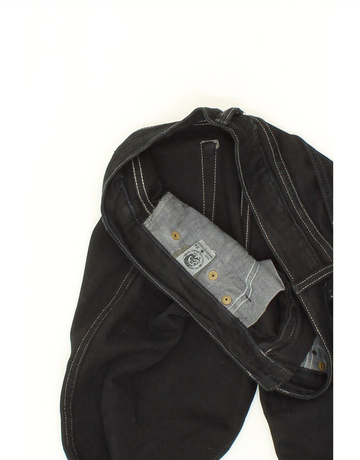 DIESEL Womens Slim Jeans W26 L30 Black Cotton Vintage Diesel and Second-Hand Diesel from Messina Hembry 