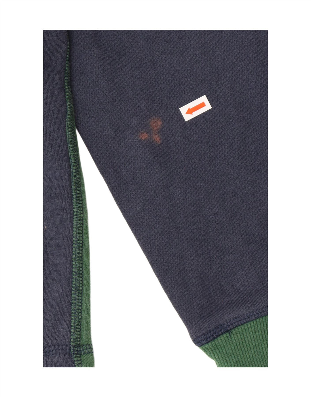 LEVI'S Mens Graphic Hoodie Jumper Medium Multicoloured Colourblock Cotton Vintage Levi's and Second-Hand Levi's from Messina Hembry 