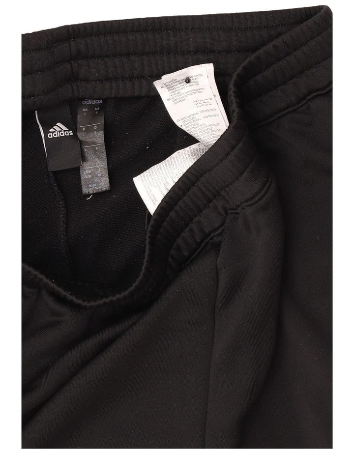 Adidas Mens Aeroready Tracksuit Trousers Small Black Polyester