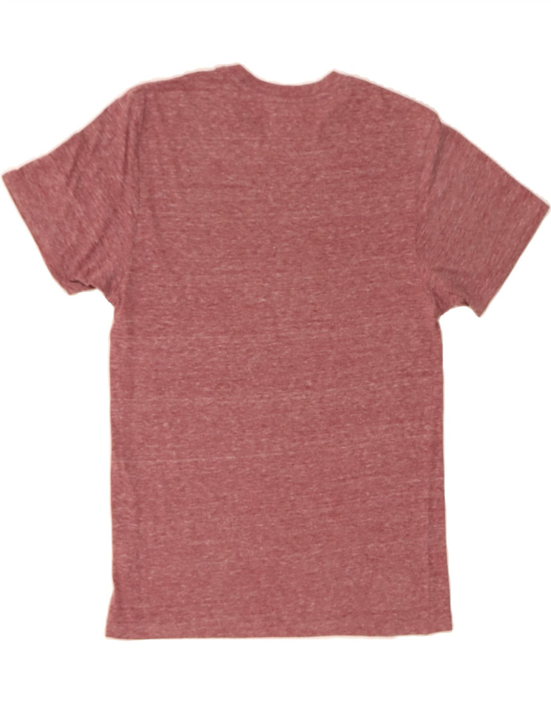 VANS Mens Graphic T-Shirt Top Small Burgundy Flecked Polyester Vintage Vans and Second-Hand Vans from Messina Hembry 