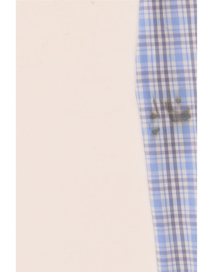 Vineyard Vines Mens Classic Fit Shirt Medium Blue Check Nylon