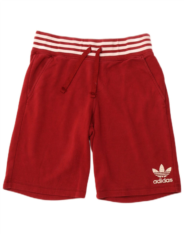 ADIDAS Mens Sport Shorts Large  Red Cotton