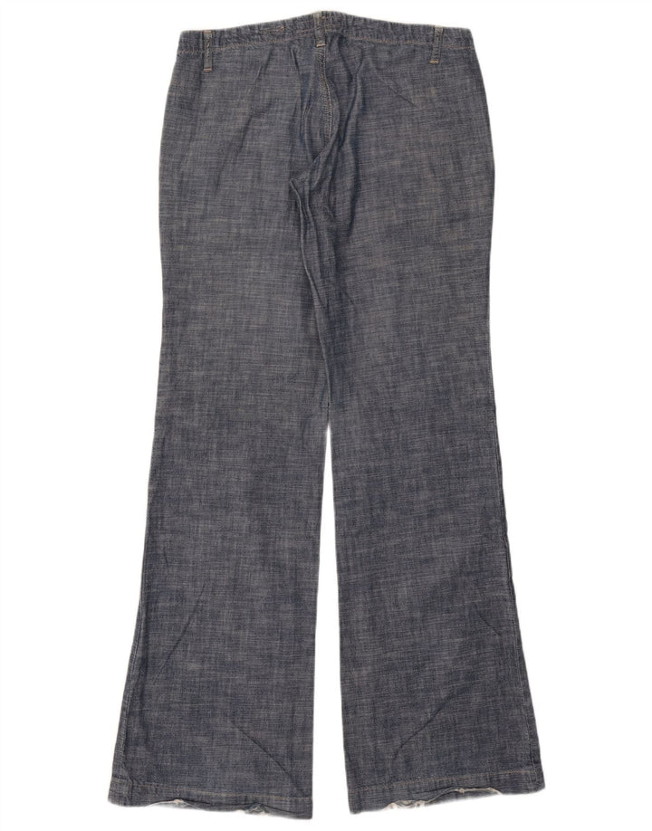 Miss Sixty Womens Flared Jeans W28 L33 Navy Blue Cotton