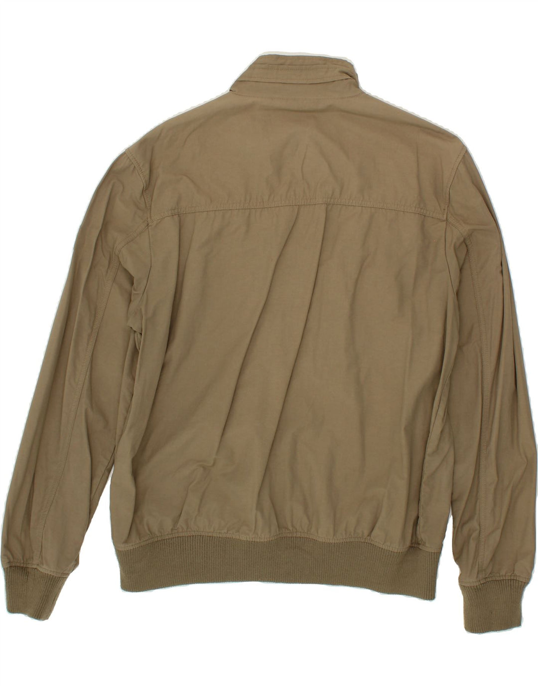 REFRIGUE Womens Bomber Jacket UK 20 2XL Beige Cotton Vintage Refrigue and Second-Hand Refrigue from Messina Hembry 
