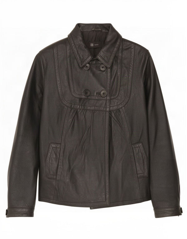 OVS Damen Lederjacke IT 48 XL Schwarz