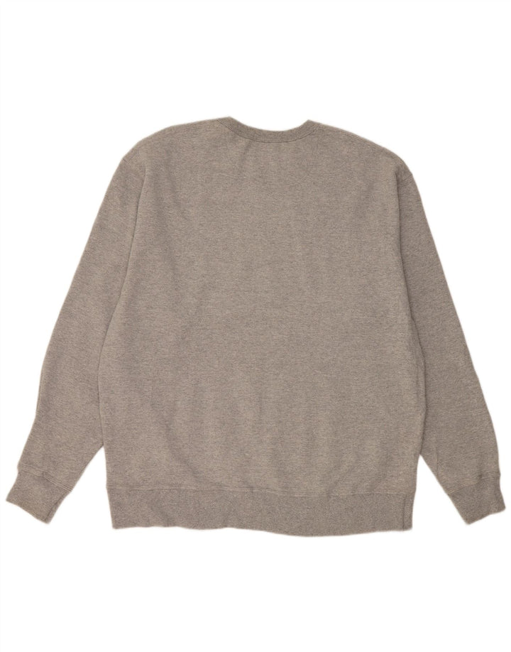 CHAMPION Mens Sweatshirt Jumper XL Grey Cotton