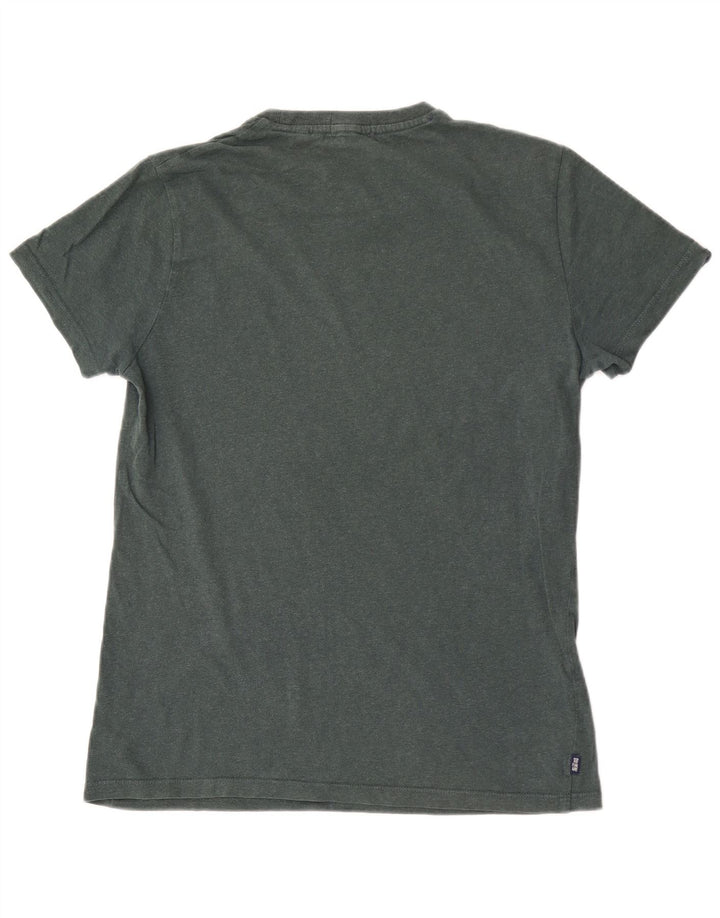 Superdry Mens T-Shirt Top Medium Green