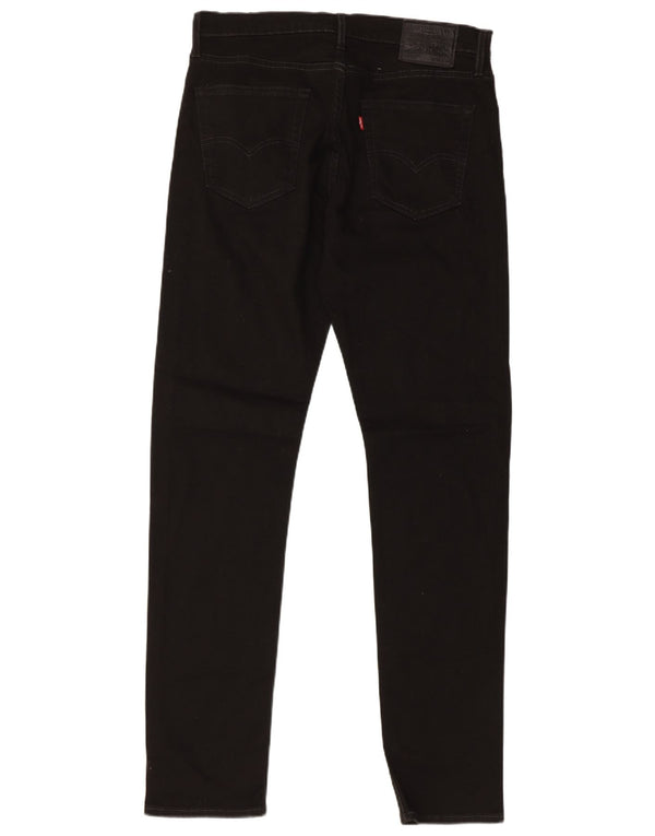 Мужские прямые джинсы Levi's 512 Slim Fit W34 L34, черный хлопок