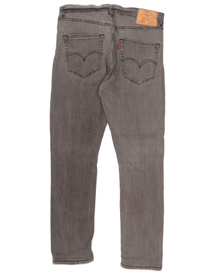 Levi's Herre 511 Slim Jeans W34 L28 Grå Bomuld