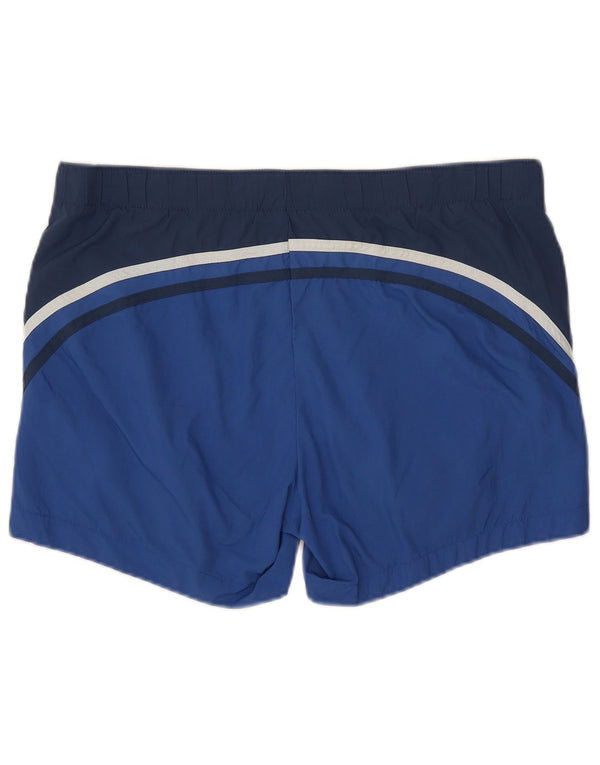 Champion Mens Swimming Shorts Medium Blue Colourblock Polyamide