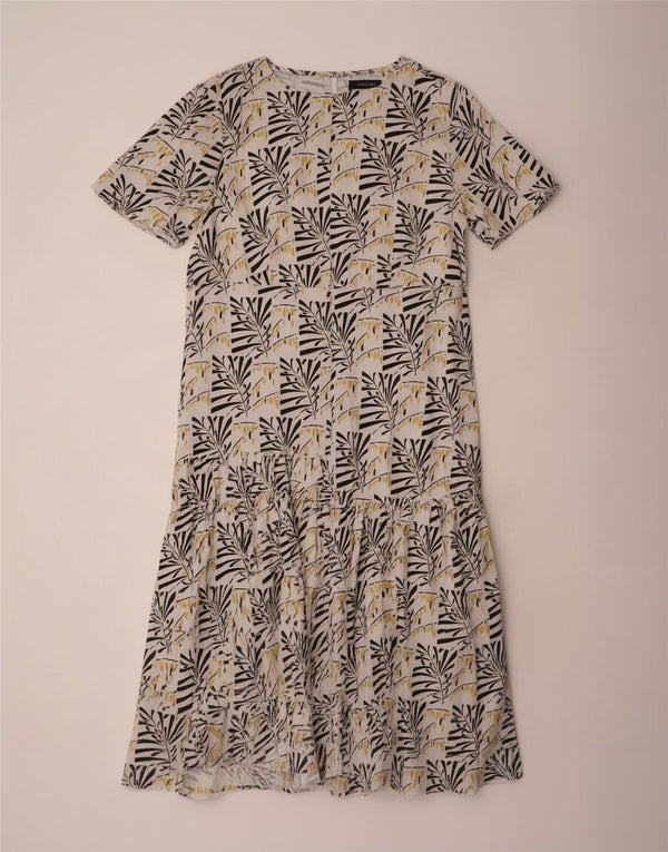 Marks & Spencer Damen Autograph Maxikleid UK 14 Large Off White Floral