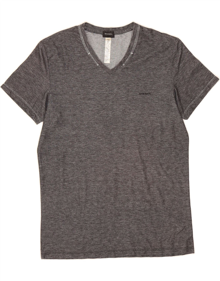 DIESEL Mens Extra Slim T-Shirt Top XL Grey Flecked Polyester Vintage Diesel and Second-Hand Diesel from Messina Hembry 