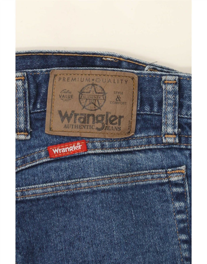 Wrangler Mens Straight Jeans W36 L29 Blue