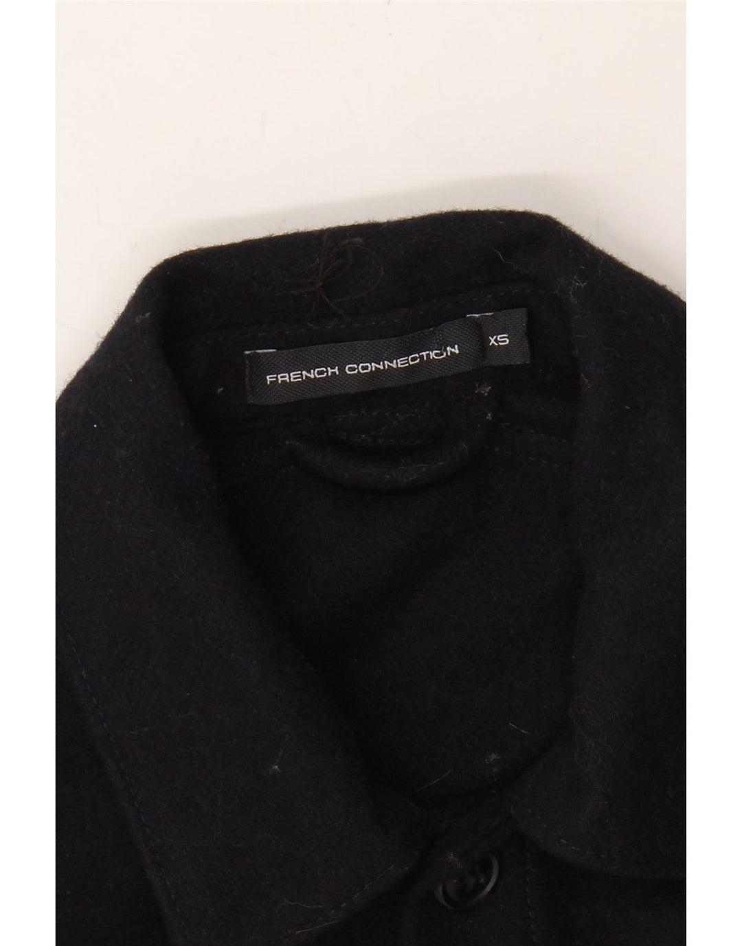 FRENCH CONNECTION Mens 6 Button Blazer Jacket UK 34 XS Navy Blue Wool Vintage French Connection and Second-Hand French Connection from Messina Hembry 