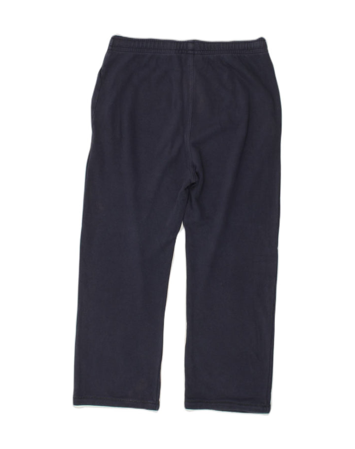 CHAMPION Womens Tracksuit Trousers UK 14 Large Navy Blue | Vintage Champion | Thrift | Second-Hand Champion | Used Clothing | Messina Hembry 