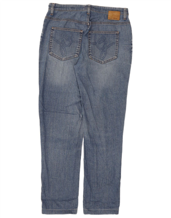 Gant Womens Straight Jeans W30 L28 Blue Cotton