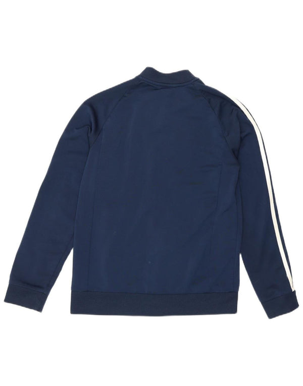 Giacca da tuta da ragazzo Adidas 11-12 anni blu navy Colourblock Sports