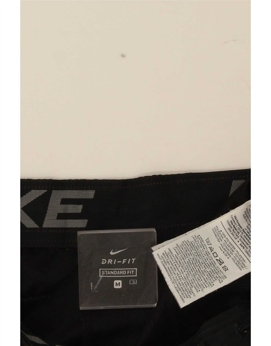 Nike Mens Dri Fit Standard Sport Shorts Medium Black Colourblock Polyester