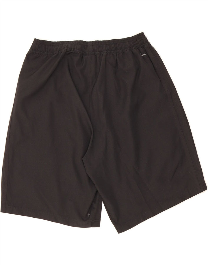 ADIDAS Mens Sport Shorts Medium Black Polyester Vintage Adidas and Second-Hand Adidas from Messina Hembry 