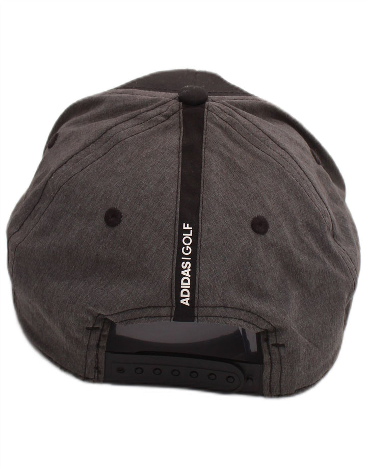 Męska czapka z daszkiem Adidas z grafiką, jeden rozmiar, czarna, z blokami kolorów