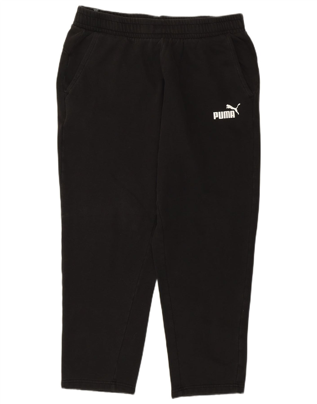 Puma Mens Tracksuit Trousers Large Black